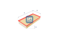 Vzduchový filtr UFI 30.077.00