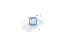 Vzduchový filtr UFI 30.175.00