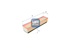 Vzduchový filtr UFI 30.321.00