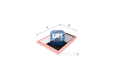 Vzduchový filtr UFI 30.462.00