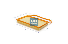 Vzduchový filtr UFI 30.589.00