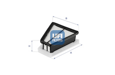 Vzduchový filtr UFI 30.654.00