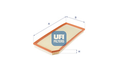 Vzduchový filtr UFI 30.657.00