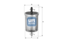 palivovy filtr UFI 31.513.00
