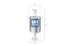 palivovy filtr UFI 31.515.00