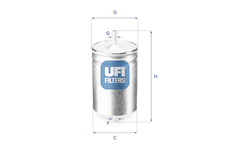 palivovy filtr UFI 31.583.00