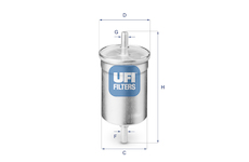 palivovy filtr UFI 31.710.00