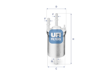 palivovy filtr UFI 31.833.00