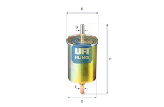 palivovy filtr UFI 31.850.00