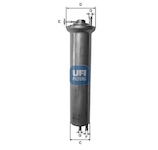 palivovy filtr UFI 31.924.00