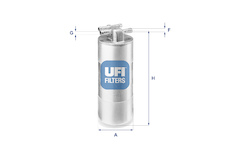 palivovy filtr UFI 31.953.00
