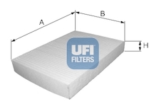 Filtr, vzduch v interiéru UFI 53.058.00