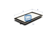 Filtr, vzduch v interiéru UFI 53.026.00