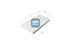 Filtr, vzduch v interiéru UFI 53.247.00
