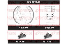 Souprava brzd, bubnova brzda REMSA SPK 3398.01
