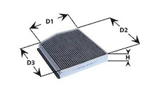 Filtr, vzduch v interiéru CLEAN FILTERS NC2129CA