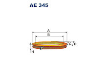 Vzduchový filtr FILTRON AE 345