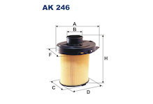 Vzduchový filtr FILTRON AK 246
