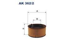 Vzduchový filtr FILTRON AK 362/2