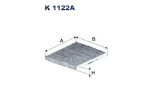 Filtr, vzduch v interiéru FILTRON K 1122A