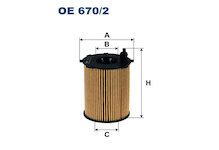 Olejový filtr FILTRON OE 670/2