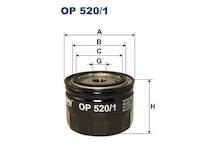 Hydraulický filtr, automatická převodovka FILTRON OP 520/1