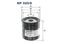 Olejový filtr FILTRON OP 525/6