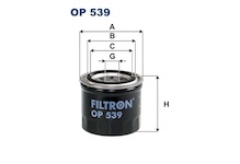 Olejový filtr FILTRON OP 539