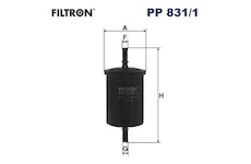 palivovy filtr FILTRON PP 831/1