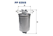 palivovy filtr FILTRON PP 839/8