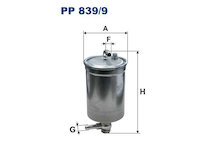 palivovy filtr FILTRON PP 839/9