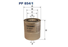 palivovy filtr FILTRON PP 854/1