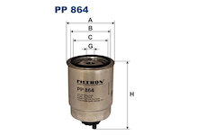 palivovy filtr FILTRON PP 864