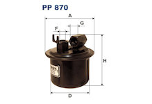 palivovy filtr FILTRON PP 870