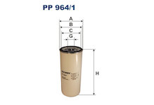 palivovy filtr FILTRON PP 964/1