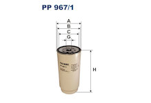 palivovy filtr FILTRON PP 967/1