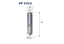 palivovy filtr FILTRON PP 976/2