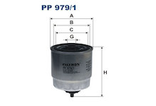 palivovy filtr FILTRON PP 979/1