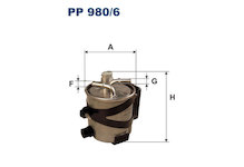 palivovy filtr FILTRON PP 980/6