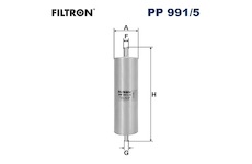palivovy filtr FILTRON PP 991/5