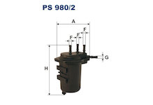 palivovy filtr FILTRON PS 980/2
