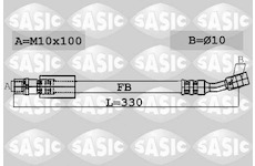 Brzdová hadice SASIC 6606084