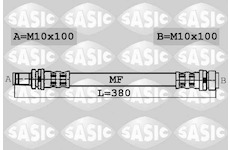 Brzdová hadice SASIC 6606190