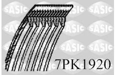 ozubený klínový řemen SASIC 7PK1920