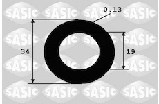 Podlozka, remenice-klikovy hridel SASIC 8706022