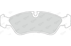Sada brzdových destiček, kotoučová brzda DURON DBP250584