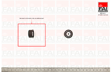 Vratna/vodici kladka, ozubeny remen FAI AutoParts T9262