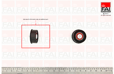 Vratna/vodici kladka, ozubeny remen FAI AutoParts T9400