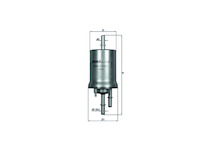 palivovy filtr MAHLE ORIGINAL KL 156/3