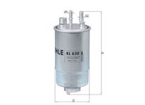 palivovy filtr MAHLE ORIGINAL KL 630